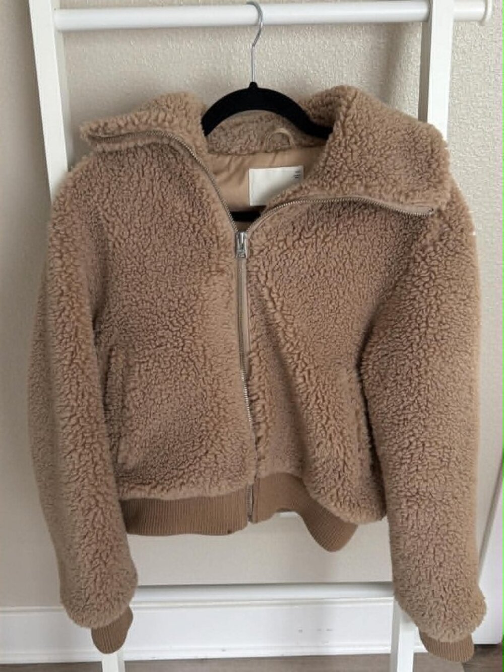 Wilfred Free Teddy Bear Jacket Women's Size XXS Good Condition